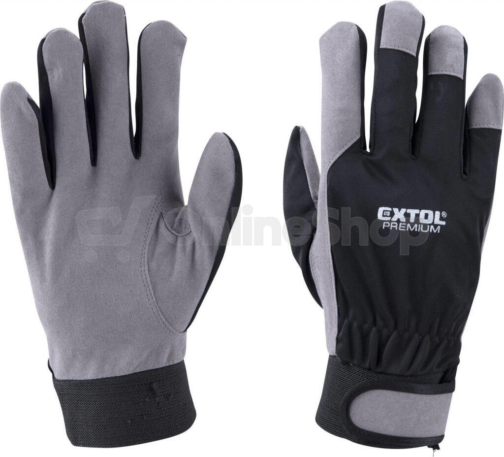 Rukavice pracovní LUREX, 10", velikost 10" EXTOL-PREMIUM