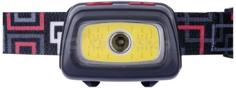 Emos CREE LED + COB LED čelovka P3531, 330 lm, 65 m, 3× AAA