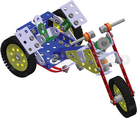 Stavebnice Merkur Motocykly