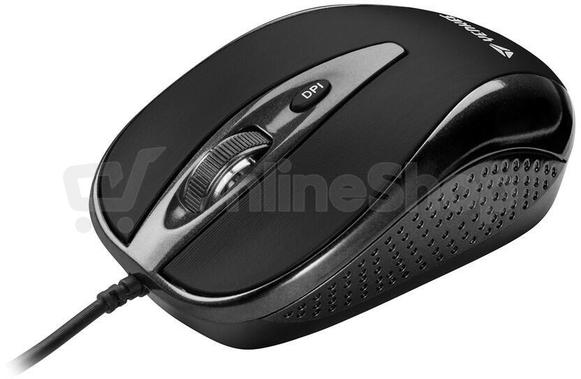 Počítačová myš Yenkee YMS 1025BK Myš USB Quito černá