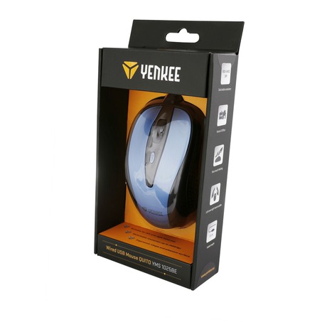 Počítačová myš Yenkee YMS 1025BE Myš USB Quito modrá