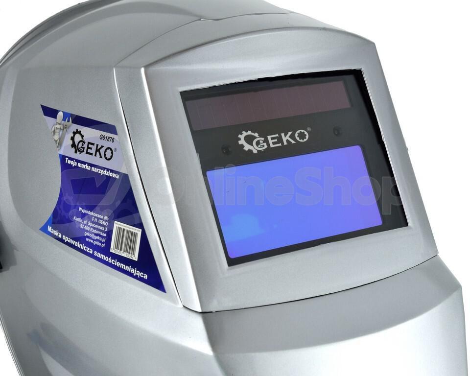 Svářecí kukla samostmívací šedá GEKO