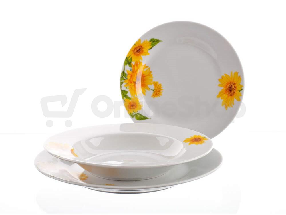 BANQUET Sada talířů SUNNY, 18 ks, OK (60XFA112074)