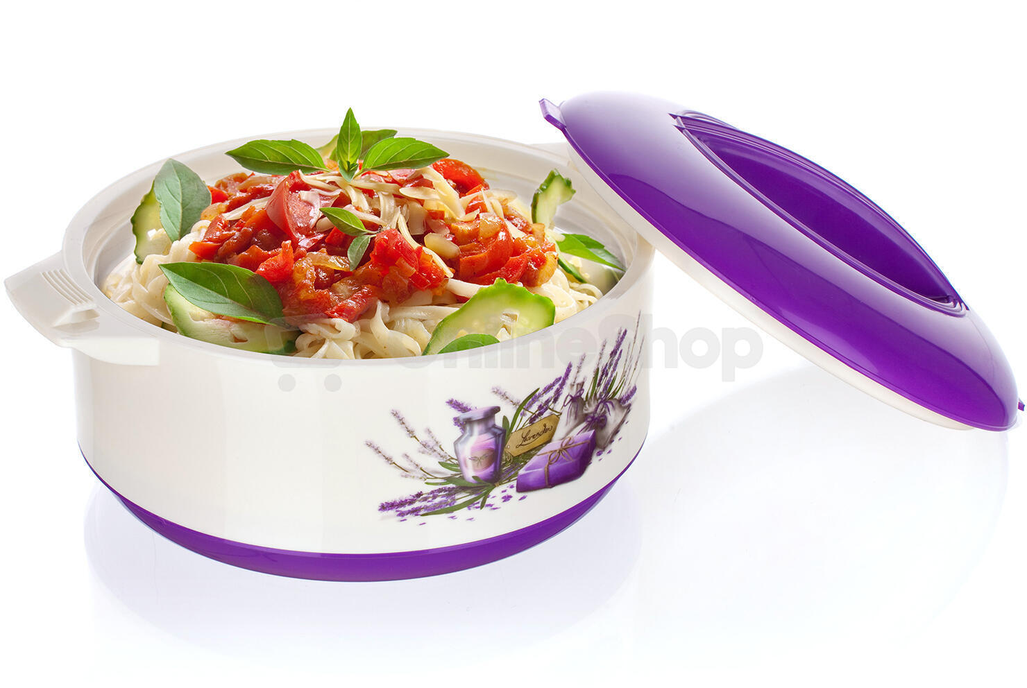Termohrnec Banquet s poklicí LAVENDER 1,5 l