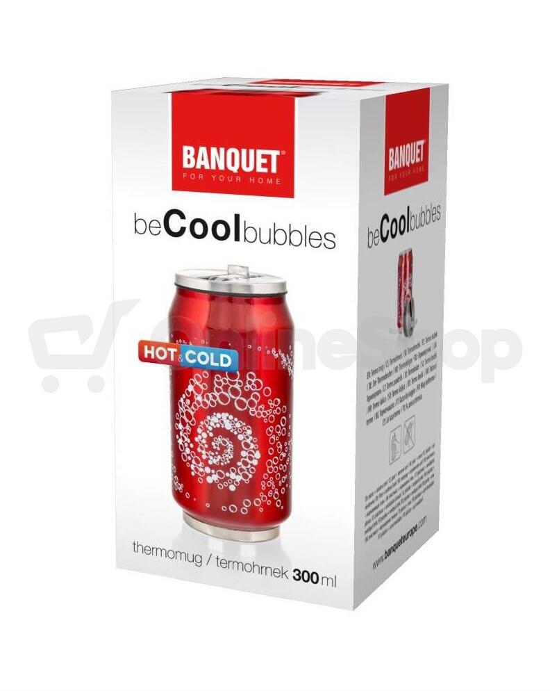 Termoplechovka Banquet BE COOL Bubbles 0,3 l