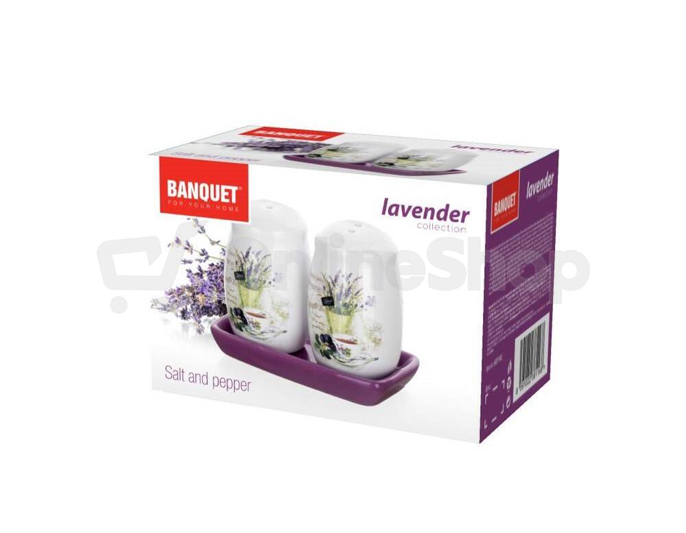 Banquet Sada sol./pepř. LAVENDER, OK