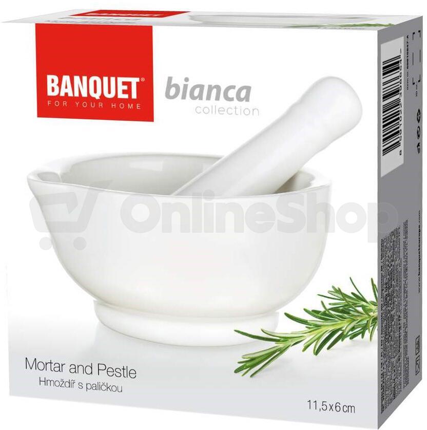 Banquet Hmoždíř keramický COLLEZIONE B