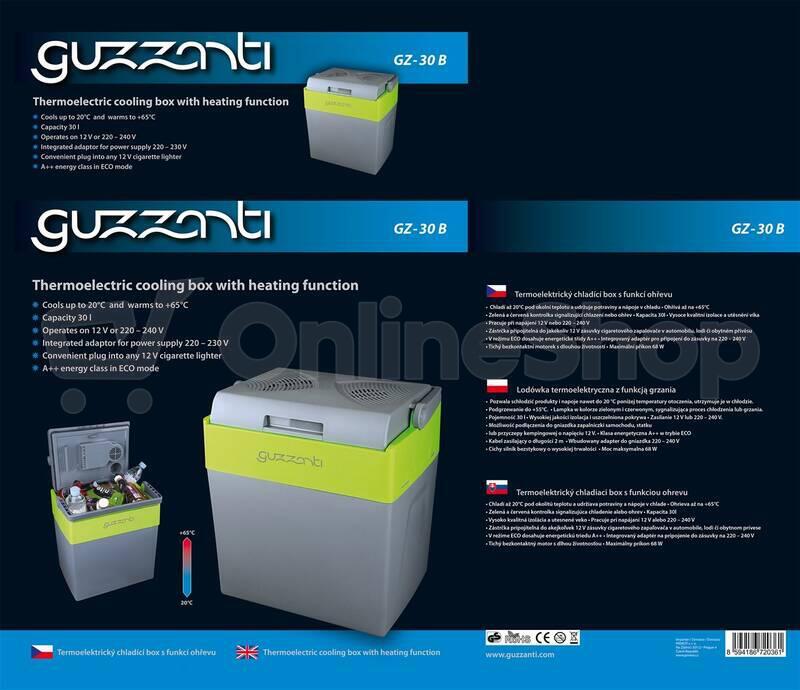 Autochladnička Guzzanti GZ 30B