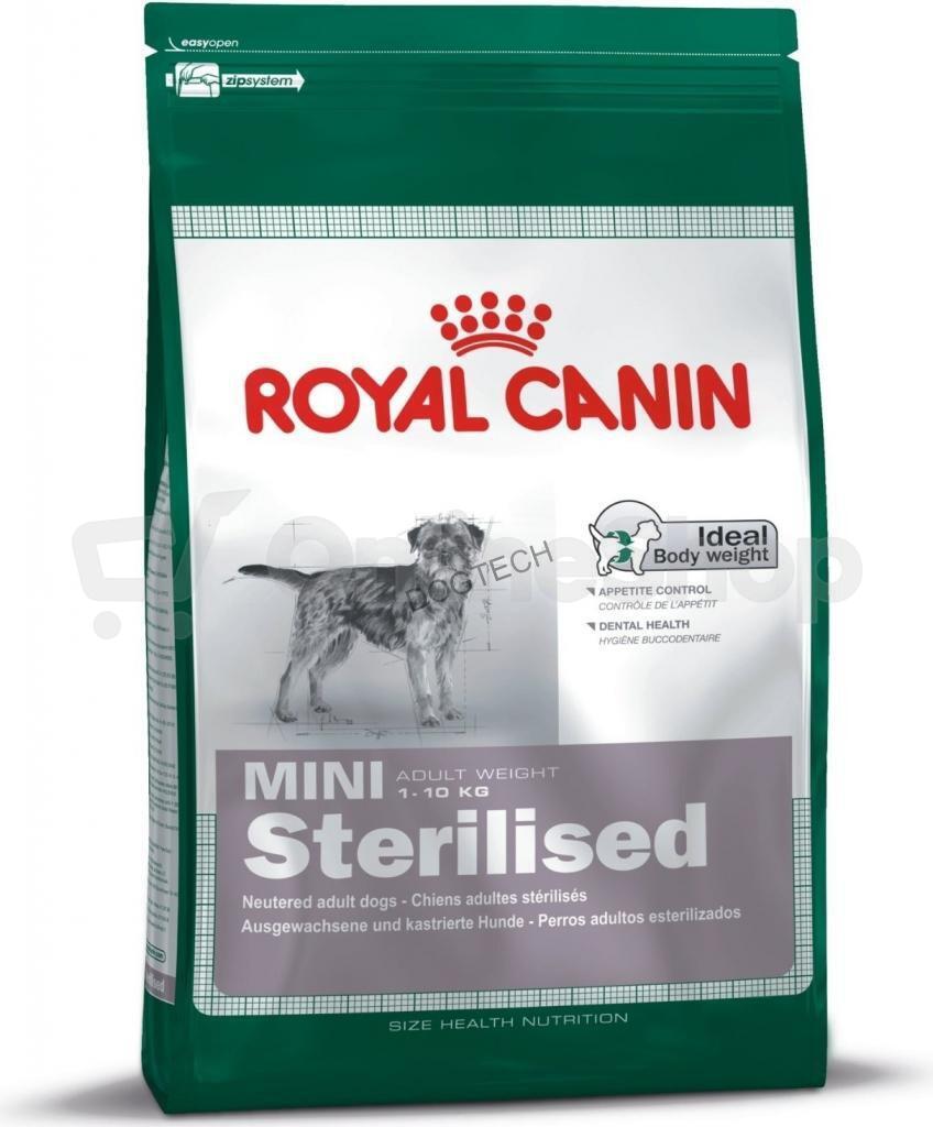 Royal Canin - Canine Mini Sterilised 8 kg