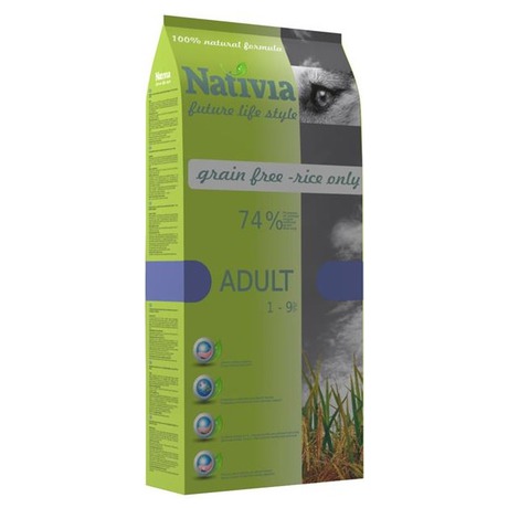 Nativia Dog Adult Chicken & Rice 15 kg