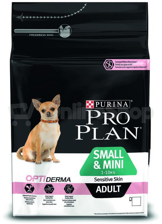 PRO PLAN Dog Adult Small&Mini Sensitive Skin 3 kg