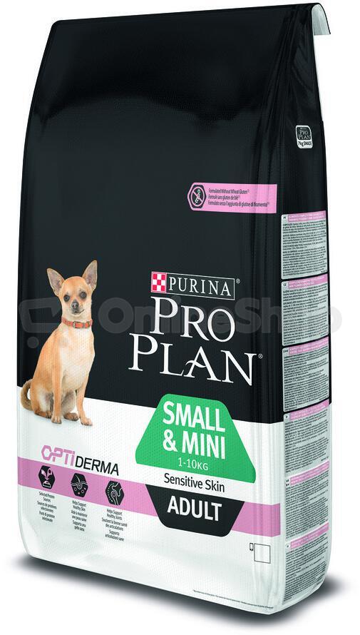PRO PLAN Dog Adult Small&Mini Sensitive Skin 7 kg