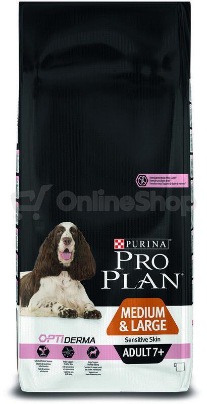 PRO PLAN Dog Adult Medium&Large 7+ Sens.Skin 14 kg