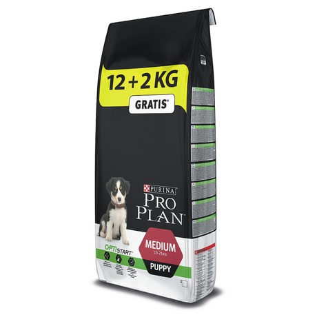 Granule Purina Pro Plan MEDIUM PUPPY 12 kg + 2 kg - PRO PLAN Puppy Medium 12+2 kg&nbsp;zdarma (foto 4)