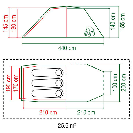 Coleman Tasman 3 Plus