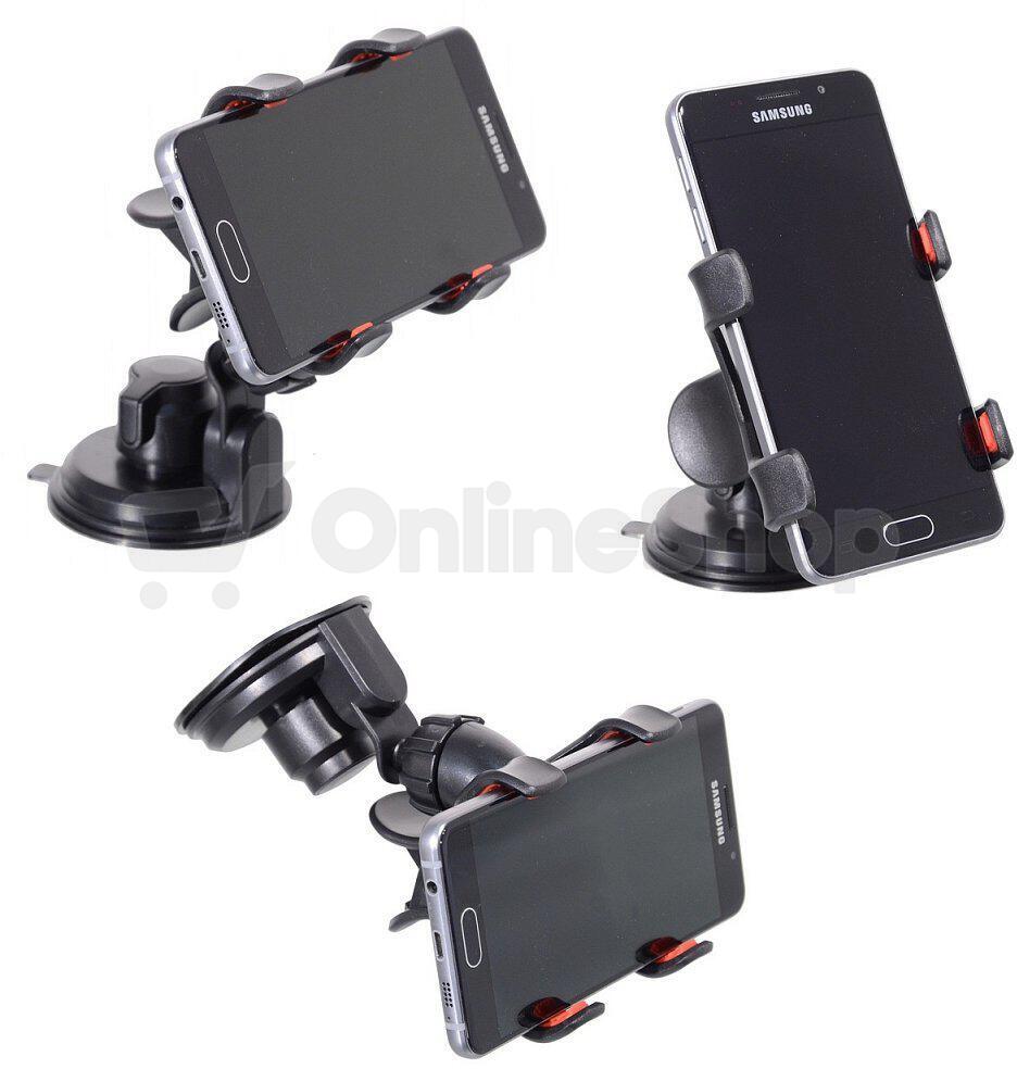 Držák do auta COMPASS 06255 Double Clips s přísavkou