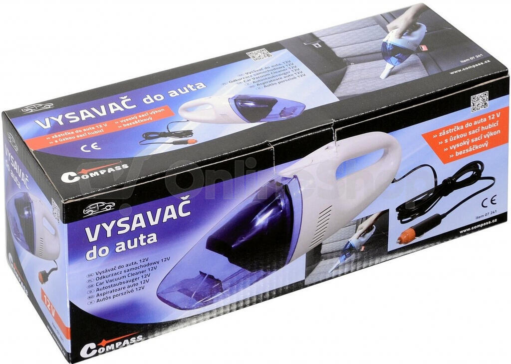 Vysavač ruční COMPASS 07241 Car
