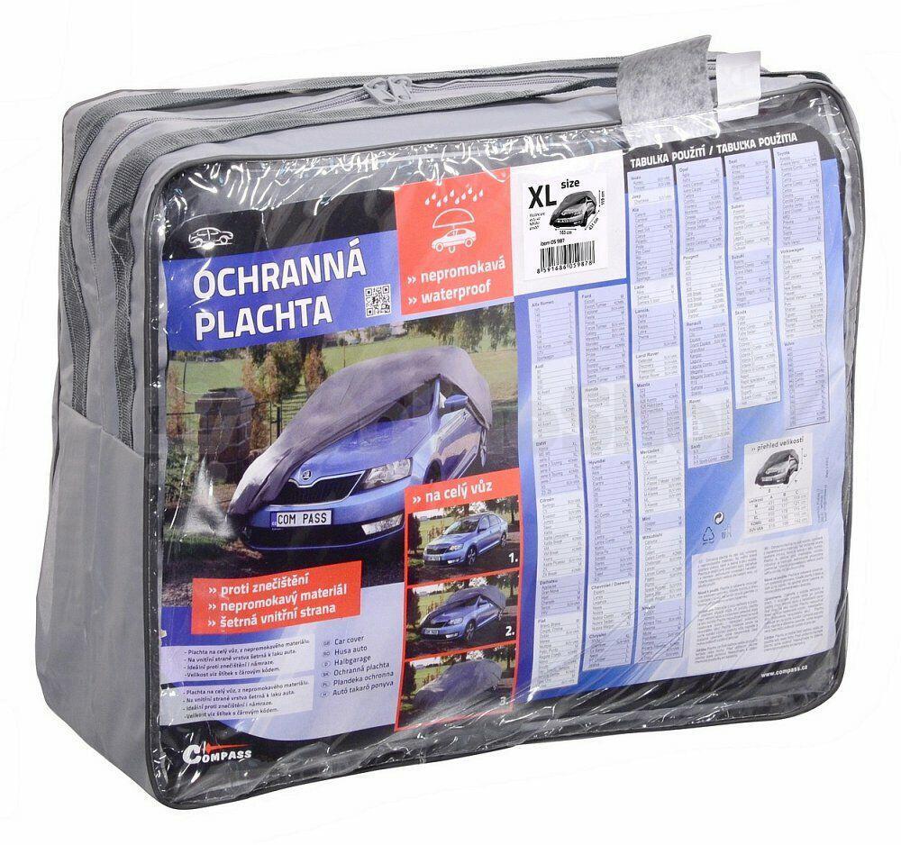 Plachta ochranná na auto COMPASS 05987 Full vel.XL