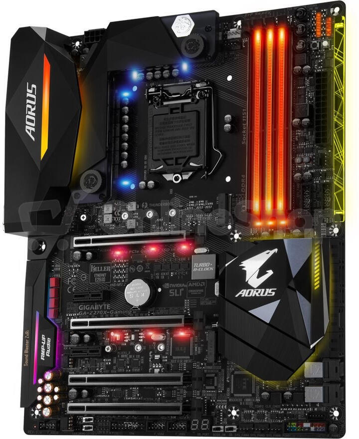 GIGABYTE MB Sc LGA1151 AORUS Z270X-Gaming 8, Intel Z270, 4xDDR4