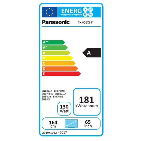 UHD LED televize Panasonic TX-65EX613E
