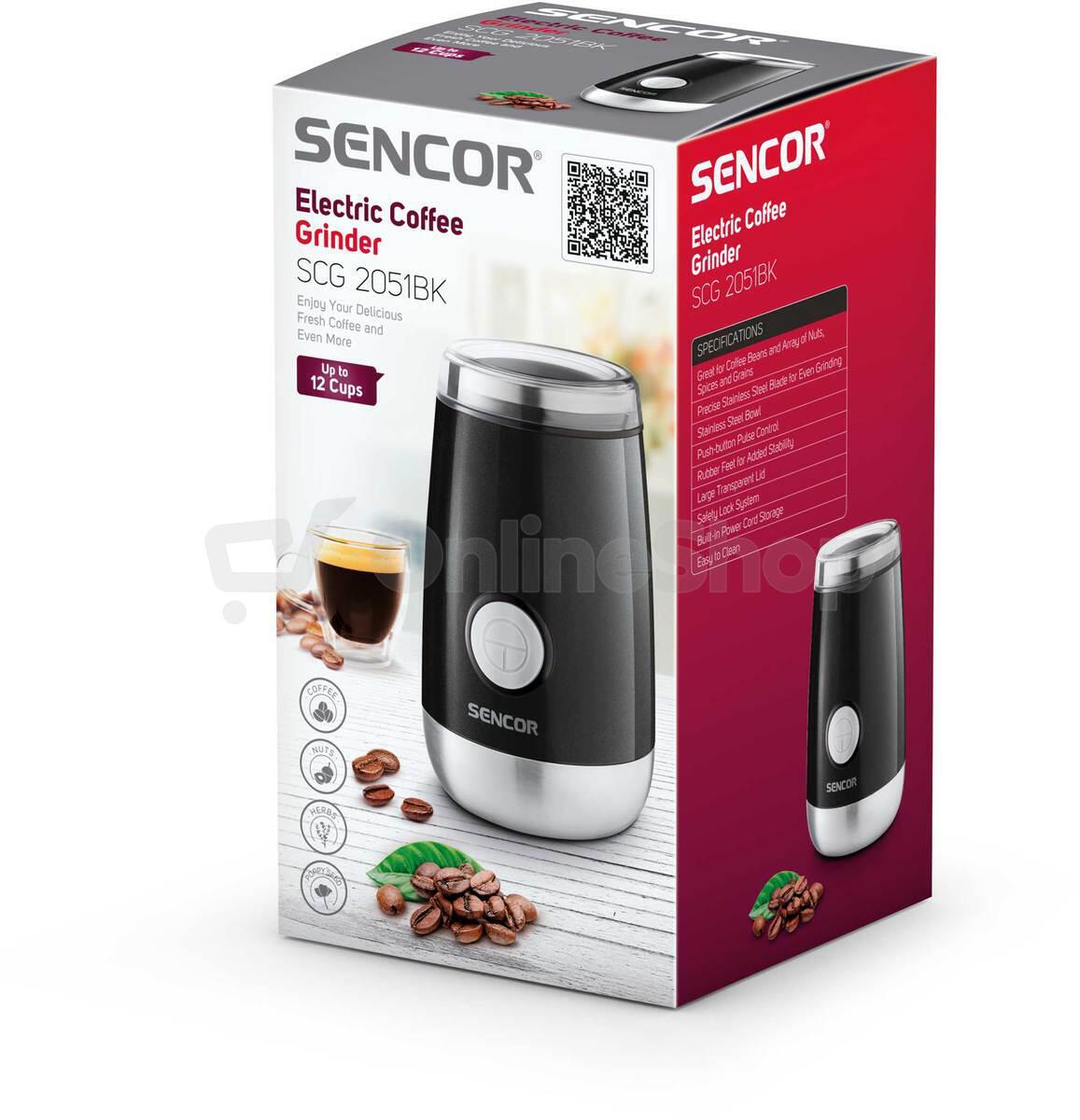Kávomlýnek Sencor SCG 2051BK