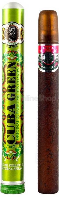 Toaletní voda Cuba Green, 35 ml