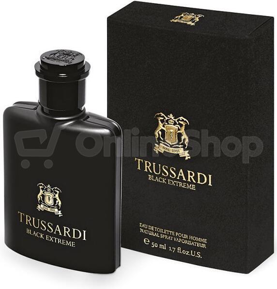 Toaletní voda Trussardi Black Extreme, 50 ml