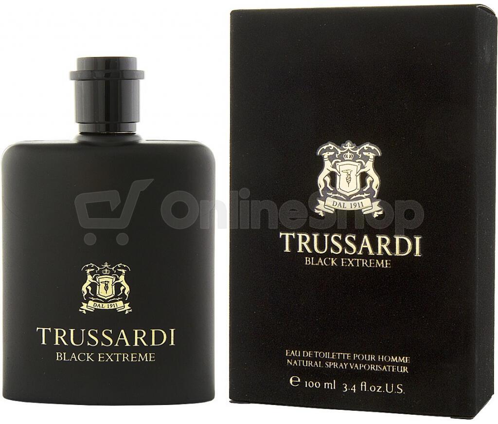 Toaletní voda Trussardi Black Extreme, 100 ml