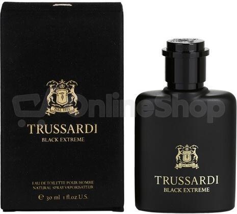Toaletní voda Trussardi Black Extreme, 30 ml