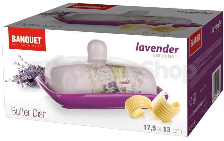 Banquet Máslenka ker. LAVENDER, OK