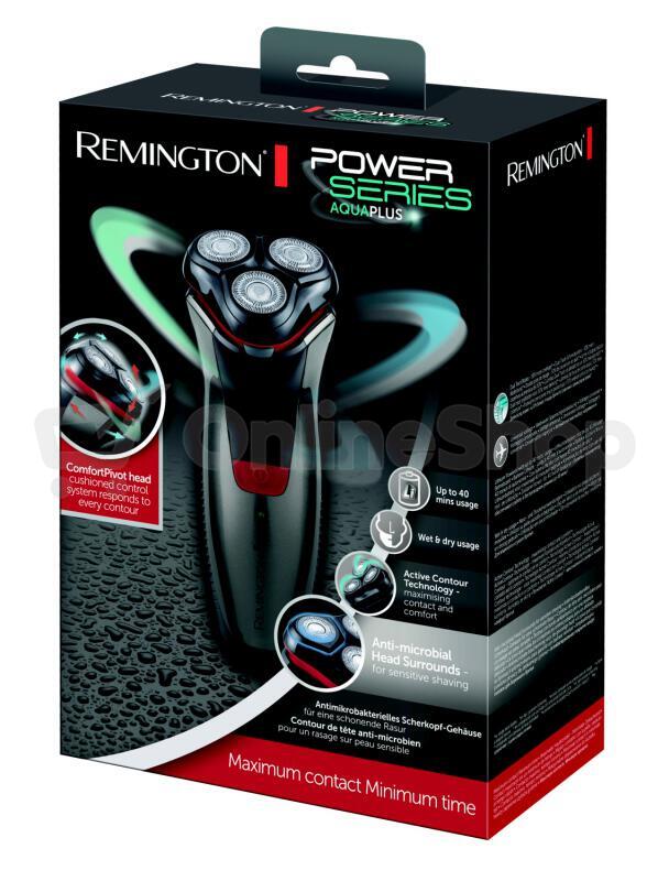 Remington PR1350 PowerSeries Aqua Plus Rotary Shaver