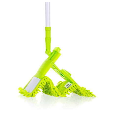 BRILANZ Mop ploch inylkov s teleskopickou ty 120 cm, svtle zelen (43943205LG)