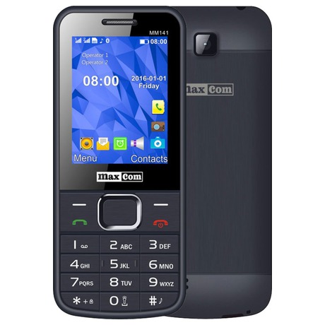 MAXCOM Classic MM141 DS&nbsp;gsm tel. Grey (foto 1)