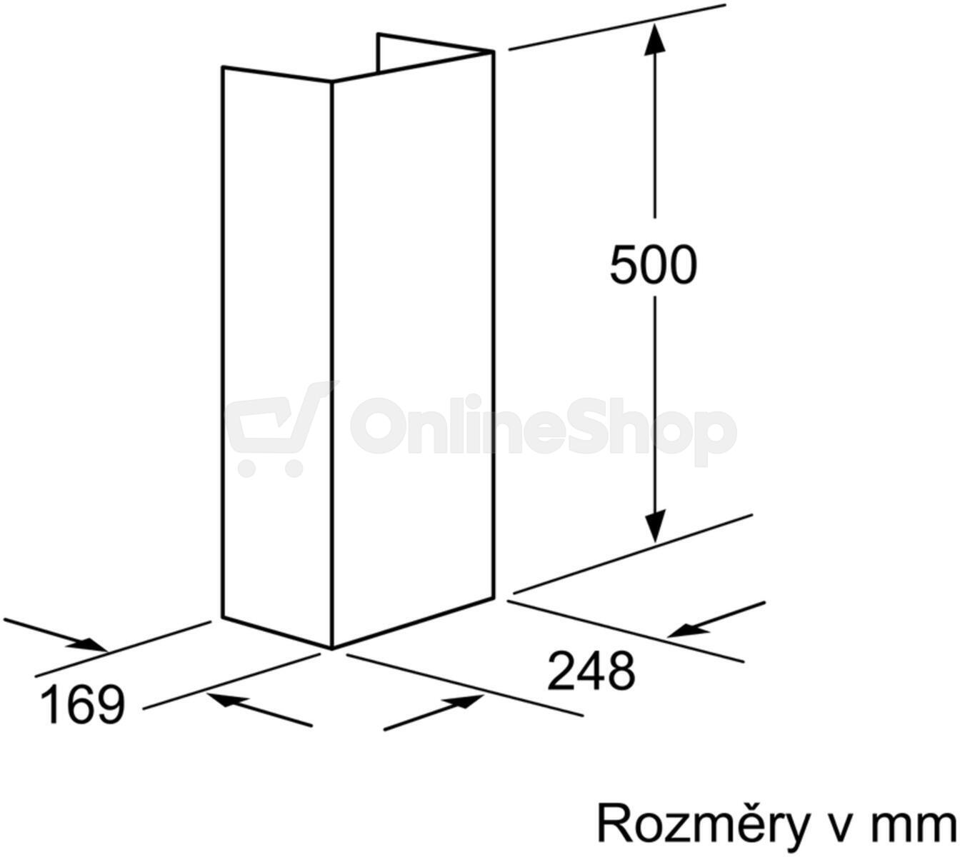 DHZ 1224 PRODLOUŽENÍ KOMÍNU Bosch