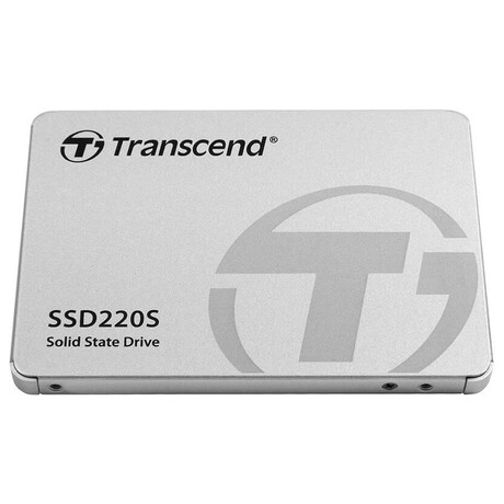 TRANSCEND SSD220S 480GB SSD disk 2.5'' SATA III 6Gb/s, TLC, Aluminium casing, 530MB/s R, 480MB/s W, stbrn (TS480GSSD220S)