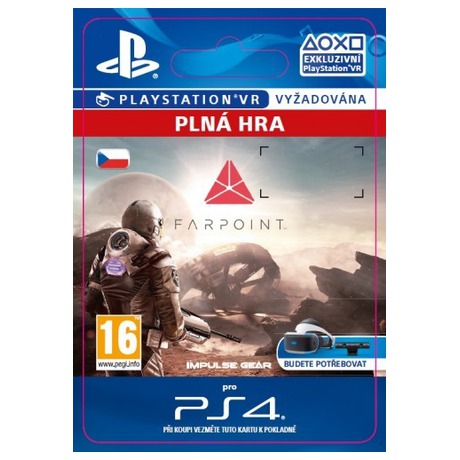 SONY PS4 hra Farpoint VR (foto 1)