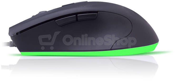 CONNECT IT BATTLE RNBW optická herní myš, vícebarevné podsvícení, USB (CI-1128)