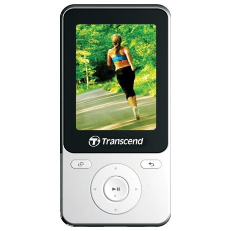 Transcend 8GB Flash MP3 přehrávač T-Sonic 710 bílý (foto 1)