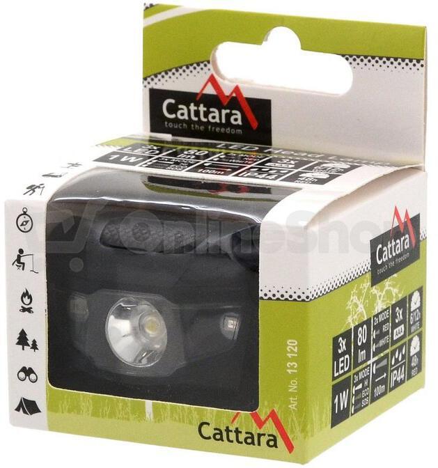 LED čelovka Cattara 80lm