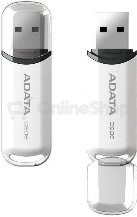 ADATA C906/32GB/USB 2.0/USB-A/Bílá (AC906-32G-RWH)