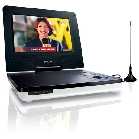 DVD přehrávač Philips PD7005, přenosný - Philips PD7005, přenosný (foto 2)