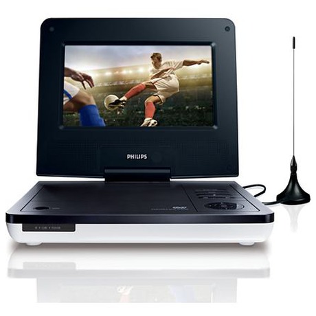 DVD přehrávač Philips PD7005, přenosný - Philips PD7005, přenosný (foto 3)