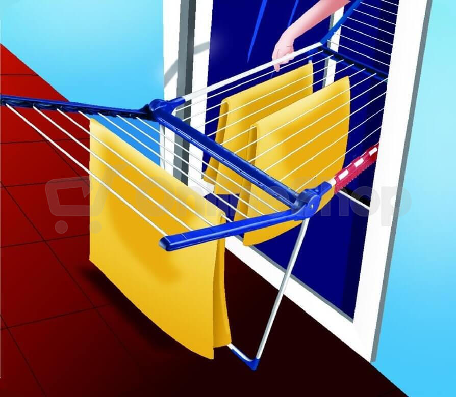 Sušák na prádlo LEIFHEIT Pegasus 150 Solid Slim