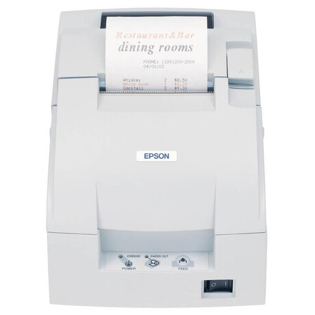 Tiskárna pokladní Epson TM-U220B-007 jehličková, RS232, 5 lps - bílá