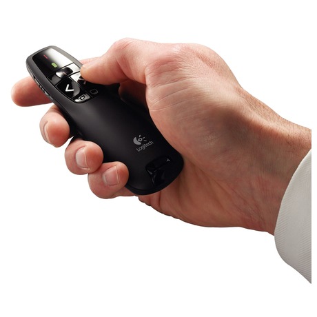 Prezentér Logitech Wireless Presenter R400 - černý - Logitech R400 černý (foto 4)