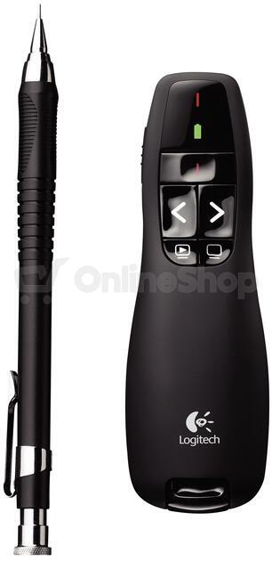 Prezentér LOGITECH R400 černý
