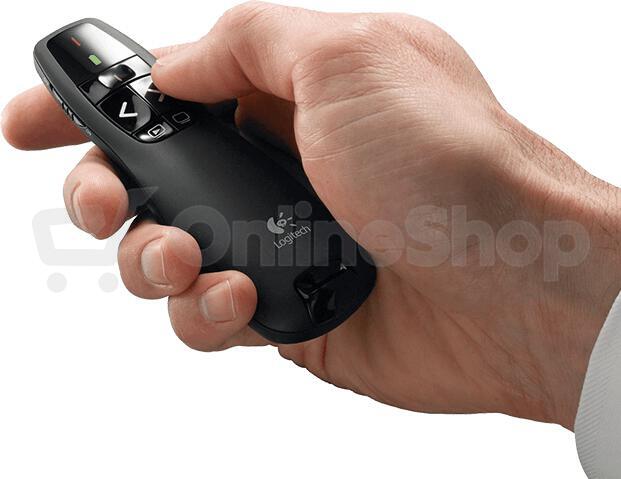 Prezentér LOGITECH R400 černý
