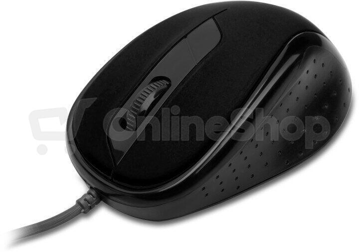 CONNECT IT Optická myš, ergonomická, USB, černá (CMO-1200-BK)
