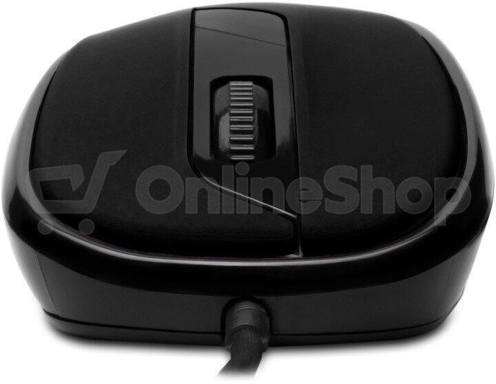 CONNECT IT Optická myš, ergonomická, USB, černá (CMO-1200-BK)