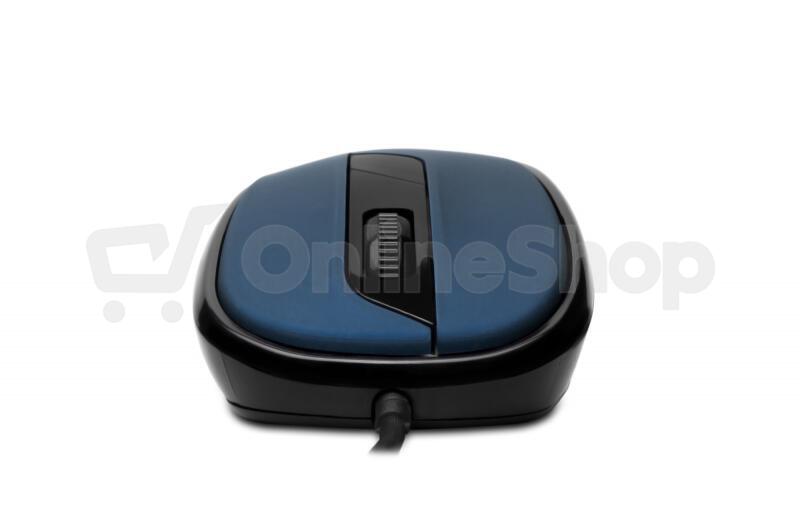 CONNECT IT Optická myš, ergonomická, USB, modrá (CMO-1200-BL)
